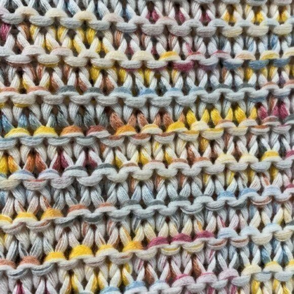 NWT Rag Poets confetti cream crewneck sweater XS - Picture 15 of 15